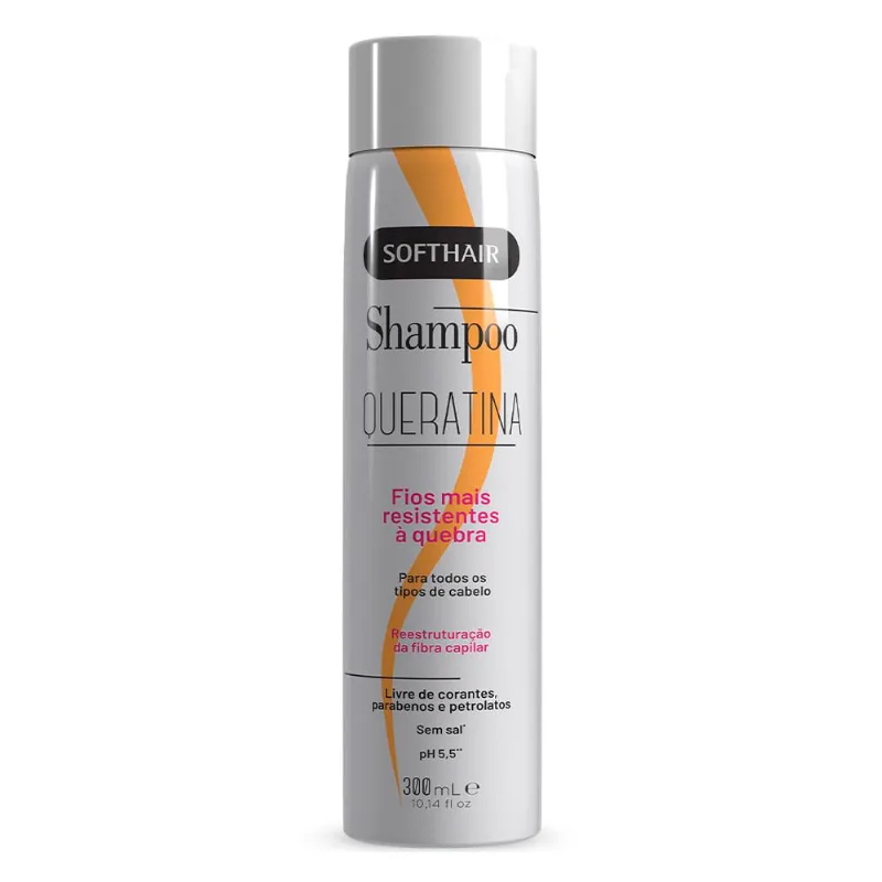 Shampoo Soft Hair Queratina 300ml