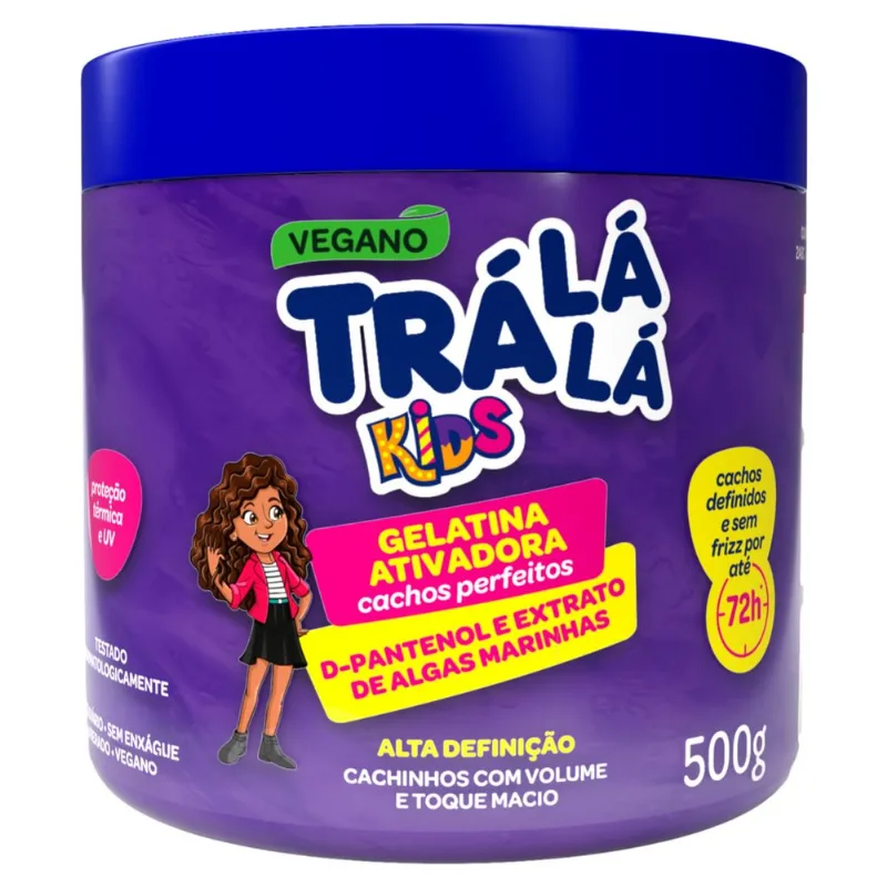 Gelatina Ativadora Trá Lá Lá Kids Pote 500g