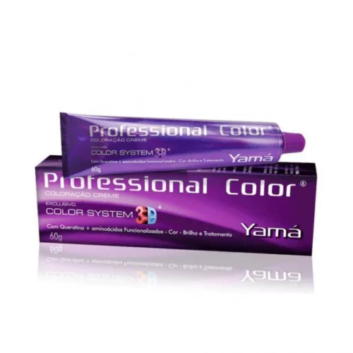 COLORAÇÃO INDIVIDUAL PERMANENTE YAMA TINT PROF COLOR N 1 1UN - YAMÁ