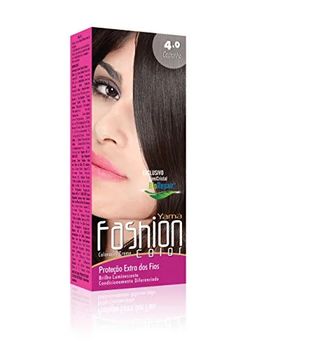 Tint Fashion Color N 4 0 Castanha - YAMÁ - Higiene E Beleza