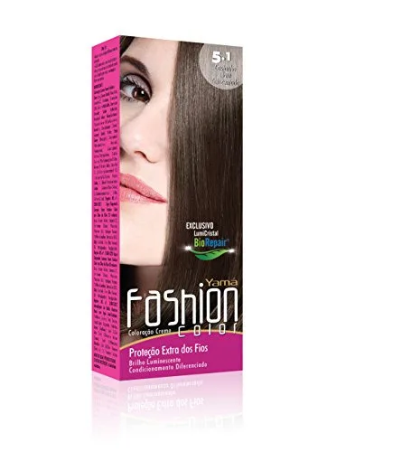 Tint Fashion Color N 5 1 Castanha Cl Acinz - YAMÁ - Higiene E Beleza