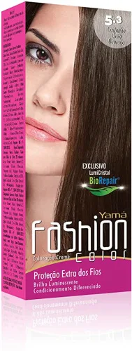Tint Fashion Color N 5 3 Castanha Cl Dour - YAMÁ - Higiene E Beleza