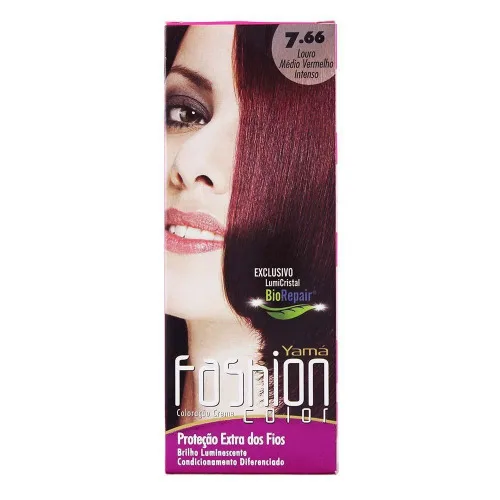 Tintimus Fashion Color N 7 66 Lro Média Vermelho Intimus - INTIMUS - Higiene E Beleza