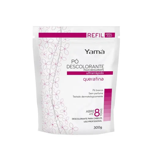 Yama Desc Refil 300g Queratina - YAMÁ - Higiene E Beleza