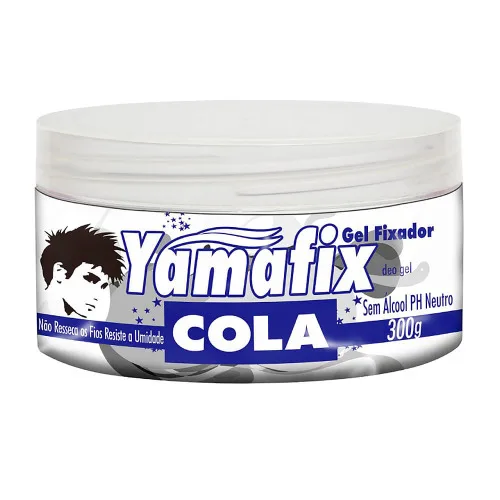 Gel Fixador Yama Cola - YAMÁ - Higiene E Beleza