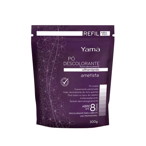 Descolorante Po Yama Ametista Ref 300g - YAMÁ - Higiene E Beleza