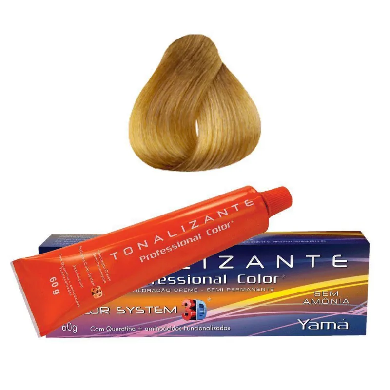 Tonalizante Professional Color n. 8.0 Louro Claro - Yamá