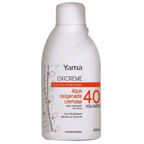 Água Oxigenada 40 Volumes Cremosa Yamá Oxicreme Frasco 100ml - YAMÁ - Higiene E Beleza