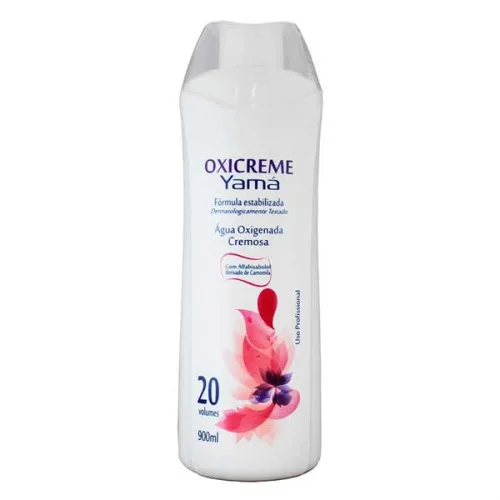 Água Oxigenada Cremosa 900g Yamá - YAMÁ - Higiene E Beleza