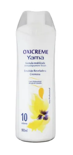 Oxicreme Agua Oxigenada Cremosa 10 Volume 900ml Yama - YAMÁ