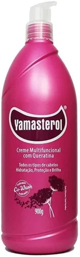 Yama Creme C Yamasterol Queratina Wash - YAMASTEROL - Higiene E Beleza