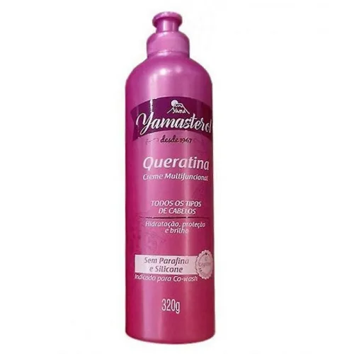 Creme Yamasterol 320gr Queratina Co Wash - YAMÁ - Higiene E Beleza
