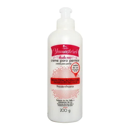 Yama Cr C Yamasterol 200g Manutencao Da Cor - YAMASTEROL - Higiene E Beleza
