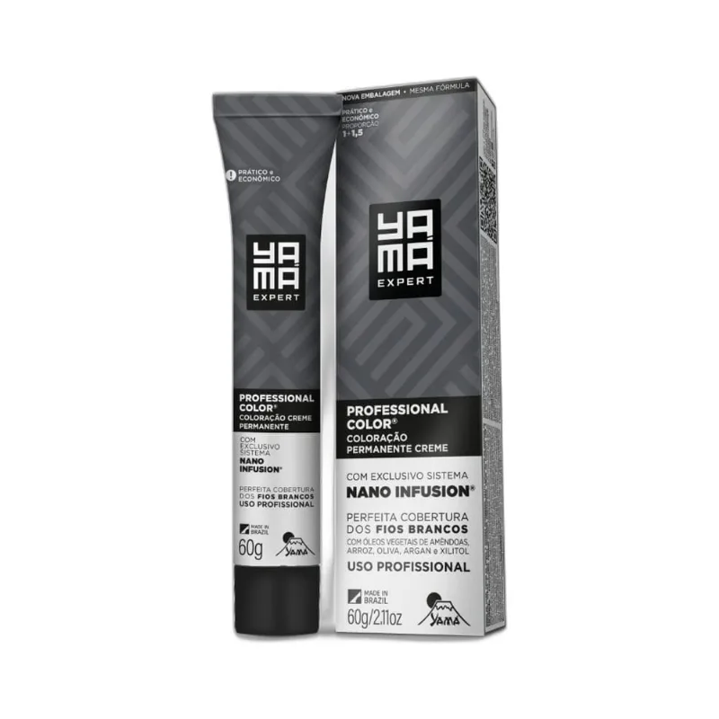 Coloração Yamá Professional Color Nano Infusion 8.26 Louro Claro Avermelhado Marsala