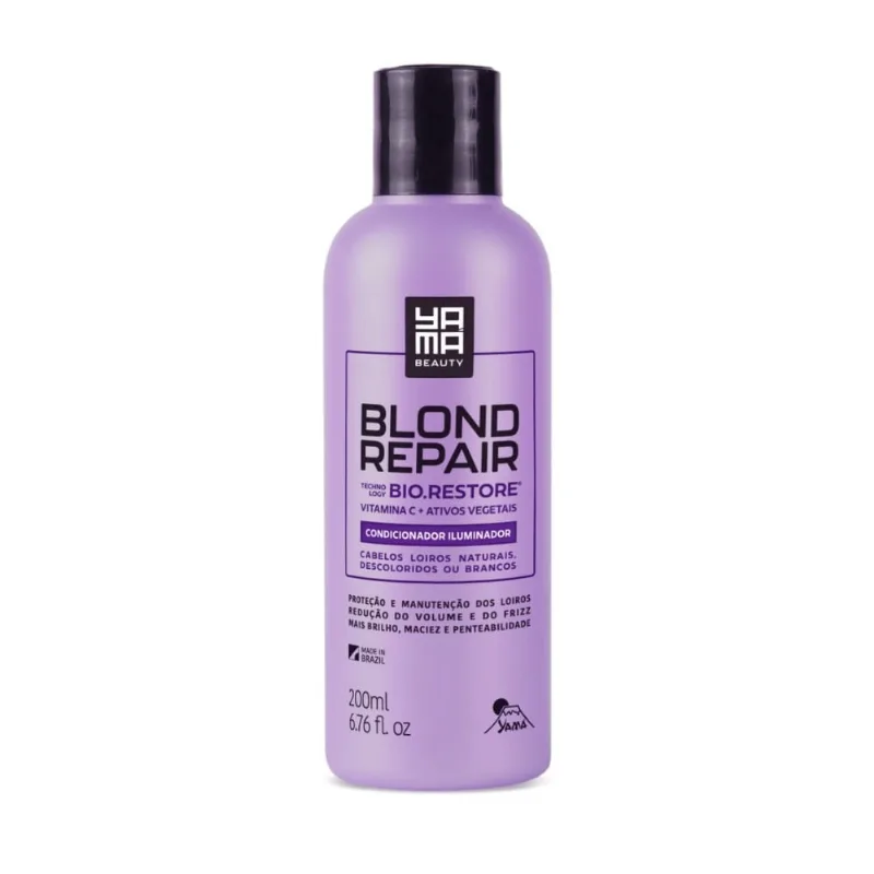 Condicionador Yamá Blond Repair Iluminador 200ml