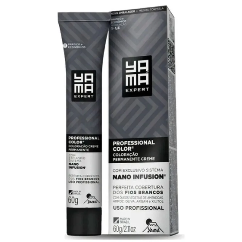 Coloração Yamá Expert Sem Amônia 1.0 Preto (MP)