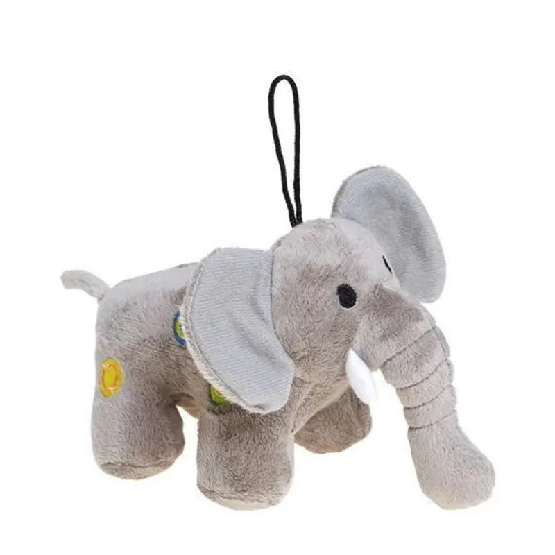 Brinquedo Pelúcia Elefante Com Bolinhas