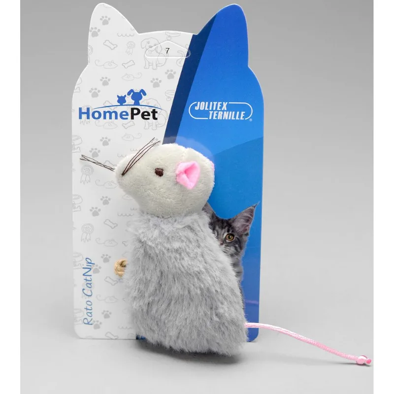 Ratinho CatNip HomePet Cinza