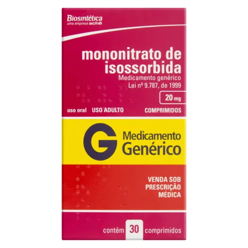 Mononitrato De Isossorbida 20 Mg 30 Comprimidos Biosintética Genérico - FAUCHON TEA PARIS - GOOSE RILLETTES - 3 X 140GR JAR - Farmácia