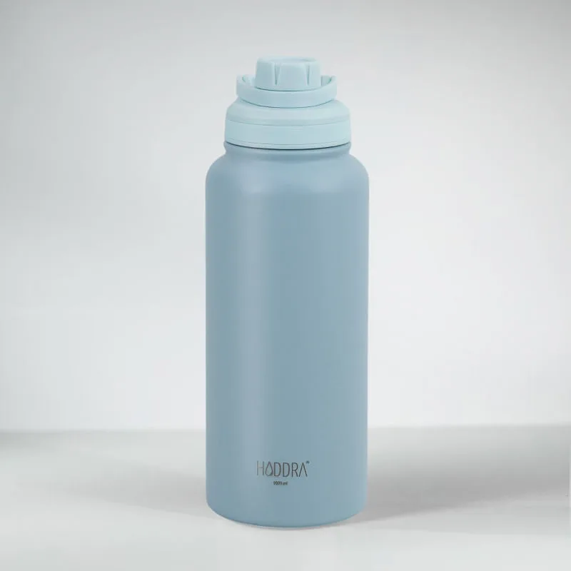 Garrafa Térmica H1L Azul Claro Hiddra 1000ml - Hiddra - Bem-estar