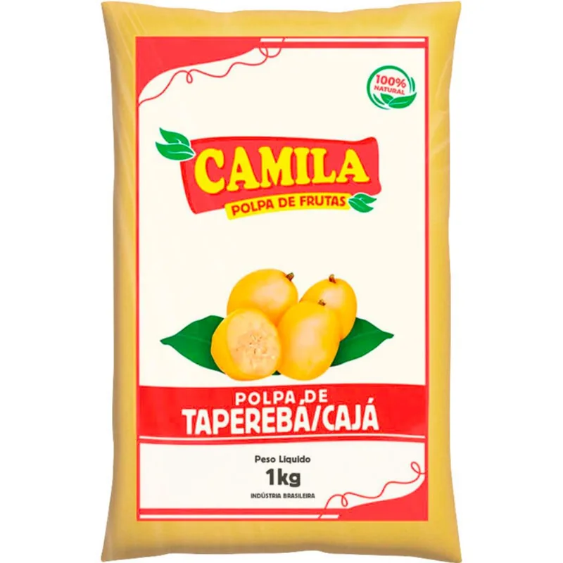 Polpa Camila Congelada Cajá 1kg