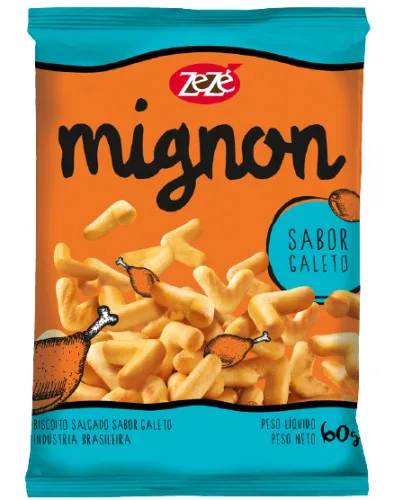 MIGNON ZEZE 60G - Zezé - Mercearia