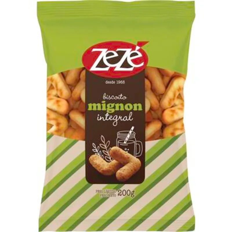 Biscoito Integral Zezé Mignon 200g