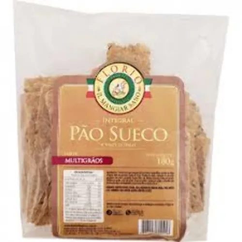 Pão Sueco Integral Com 12 Grãos Florio 180g - FLORIO - Mercearia