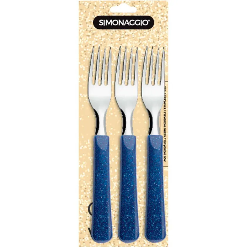 Garfo Simonaggio Glow Azul cjo 3 un