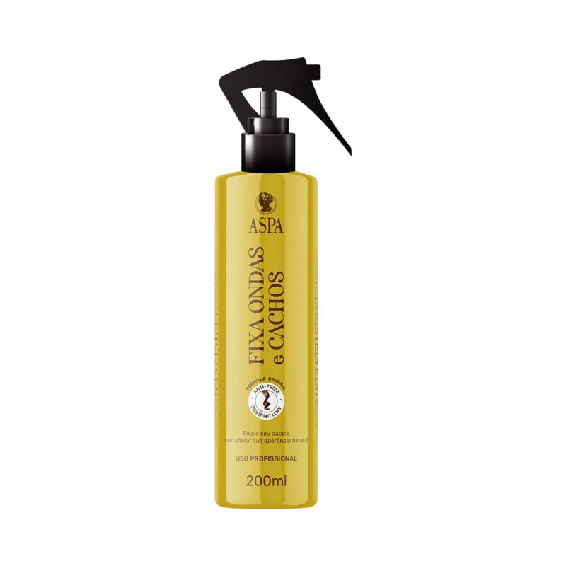 Ativador de Cacho Aspa Fixa Ondas e Cachos 200ml Ativ Cacho Aspa 200ml Fixa Ondas E Cachos
