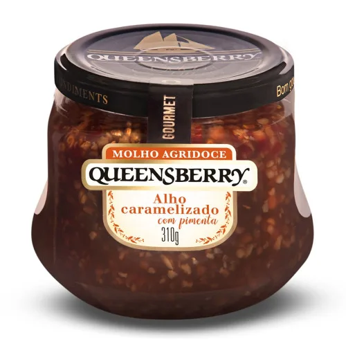 Geleia Q Berry Gourmet Alho Caram 310gr - HERO BRASIL - Mercearia