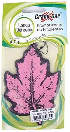 AROMATIZANTE GRAND CAR FOLHA UNIDADE - CARROS - Cosméticos E Perfumaria