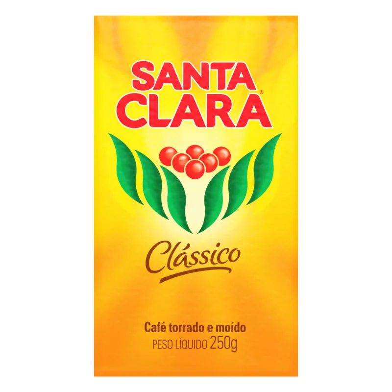 Café em Pó Santa Clara a Vácuo 250g - Santa Clara - Mercearia