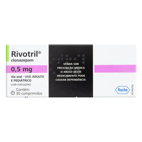 RIVOTRIL 0,5 MG 30 COMPRIMIDOS ROCHE