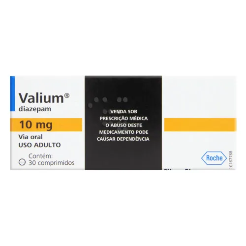 VALIUM 10MG 30 COMPRIMIDOS ROCHE