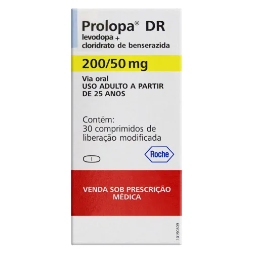 PROLOPA DR 250MG CX 30 COMP - Roche - Produtos Farmacêuticos