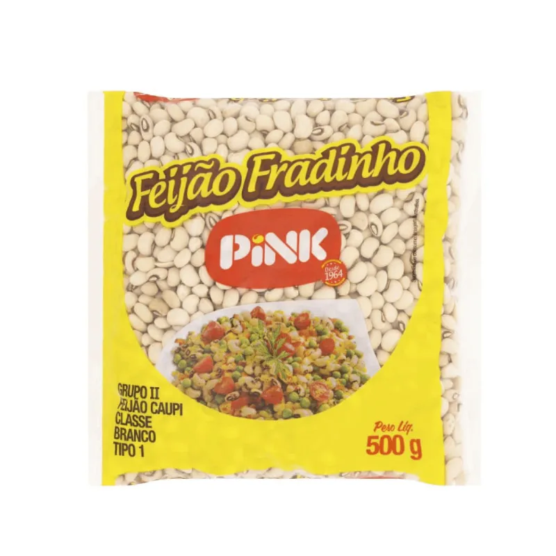 Feijão Fradinho Pink Tipo 1 500g FEIJAO FRADINHO PINK T1 500G