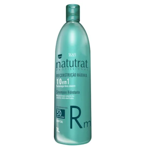 Shampoo Skafe Natutrat Reconstrução Máxima Sos 10 Em 1 - SKAFE - Higiene E Beleza