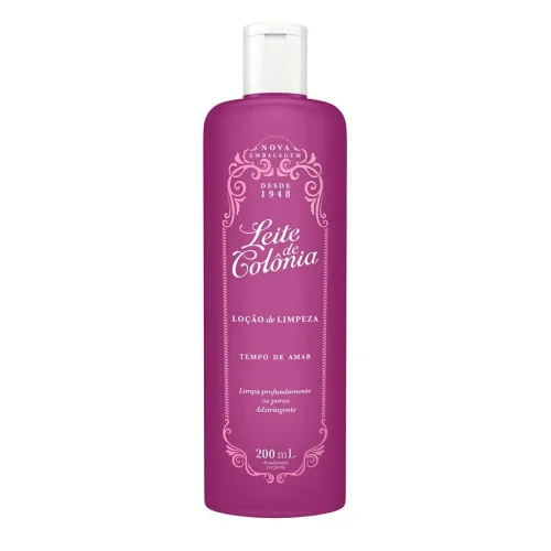 Leite De Colonia 200ml Tempo De Amar - LEITE DE COLONIA