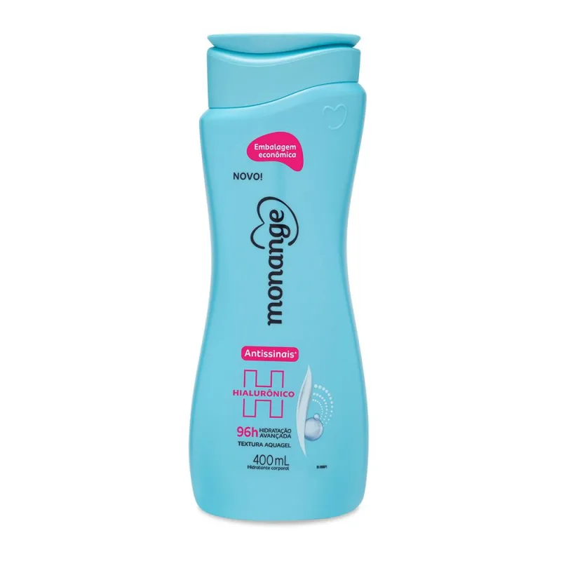 Hidratante Monange Antissinais com Ácido Hialurônico 400ml - Monange - Dermo E Beleza