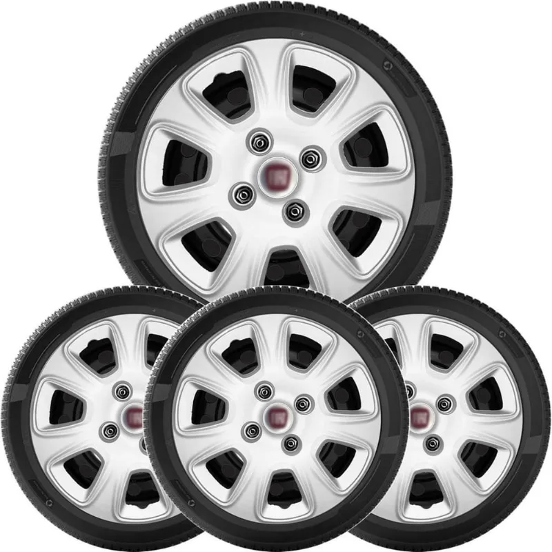 4X Calotas Fiat Vivace 2011 A 2013 Aro 13 076Cb