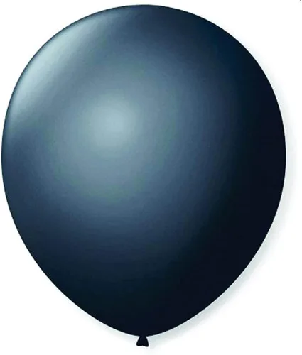 Balão São Roque Nº 7 C/50 Preto Ébano - SÃO ROQUE - Infantil