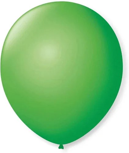Balao 9 Liso Verde Maca C/50 Unidade Sao Roque Caixa/80 - SÃO ROQUE - Infantil