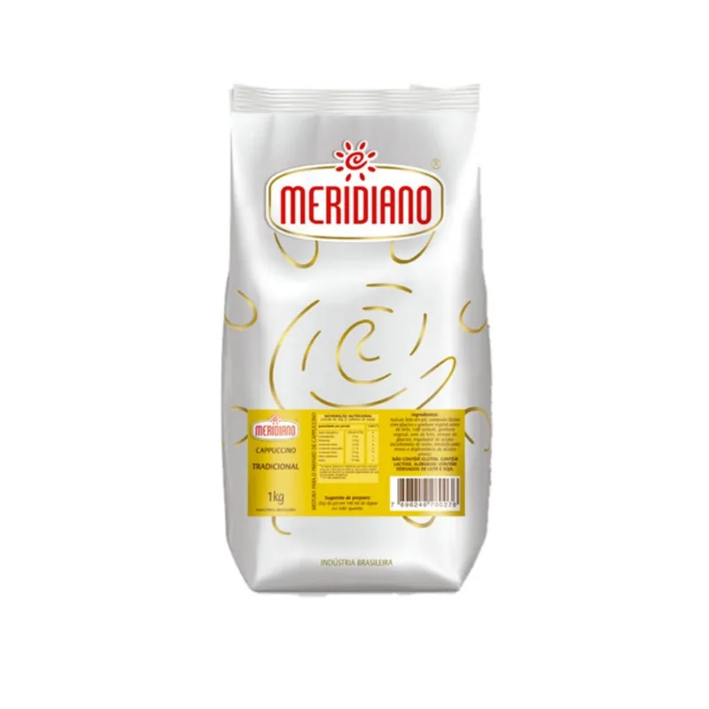 Cappuccino Tradicional Meridiano Pacote 1kg