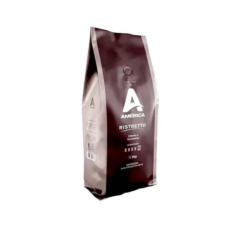 Café Torrado Em Grãos América Ristretto 1Kg