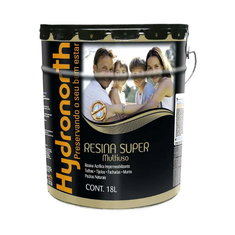 Resina Super Multiuso 18L incolor Hydronorth