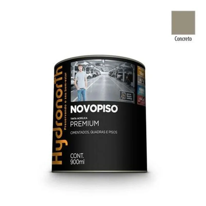 900ML - Pintura para Concreto Hydronorth - HYDRONORTH - Utilidades Domesticas