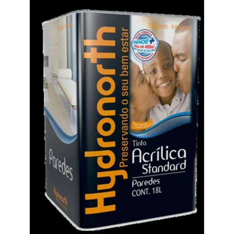 Tinta Acrilica Fosca Hydronorth Rende Mais Standard Marfim 18 Litros