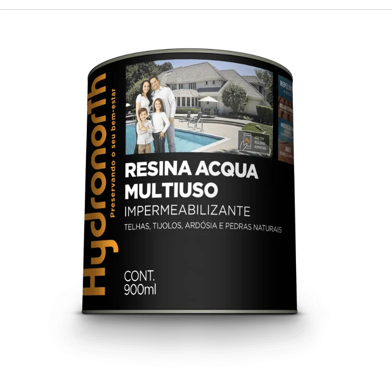 impermeabilizante base agua acqua 900ml hydronorth ceramica telha - 6388