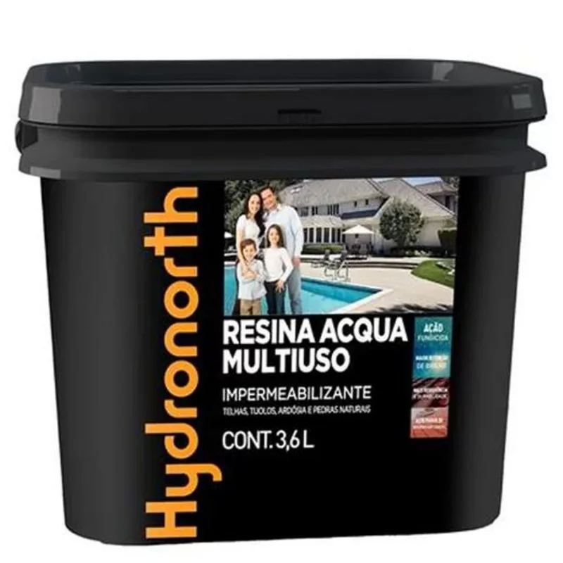 Resina Impermeabilizante Acqua Mult 3.6L Perola Hydronorth
